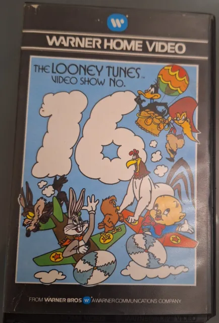 Looney Tunes Video Show No. 16 Warner Bros Big Box Ex Rental VHS Pre/Post Cert