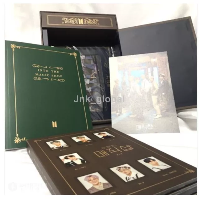 BTS 5th Muster Magic Shop DVD 4 DVD+ Full Box +(Random) Photo Card + Express 3