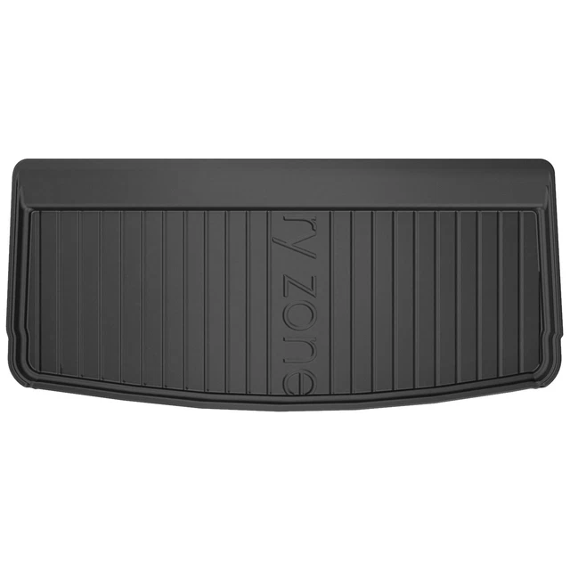 Alfombra Negra Fácil Limpiar Alfombra De Maletero Para Ford S-MAX 5 Plazas (2015-presente) – Material TPE, Color Negro, Antideslizante Alfombra Maletero
