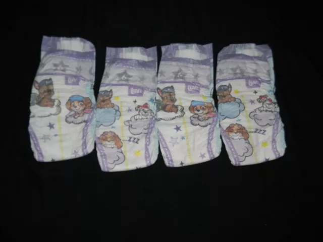 4 SAMPLE LUVS Paw Patrol Size 6 over 35+Lbs. $5.00 - PicClick