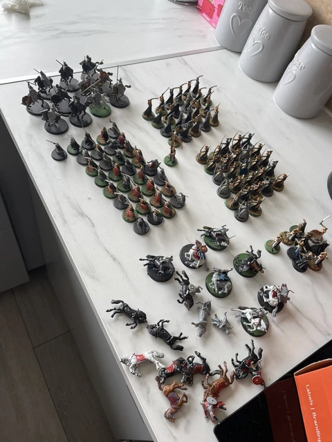 Lot De 15 Figurines Lord Of The Rings / Warhammer – Citadel – Occasion BE/G