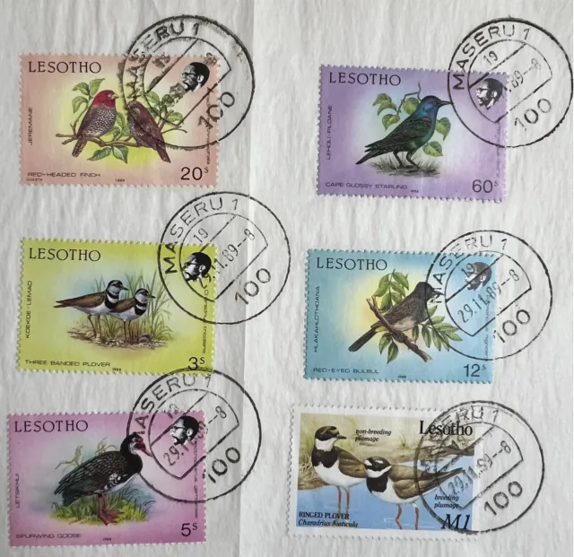 Seltene Briefmarken Lesotho aus Sammlung gestempelt 113
