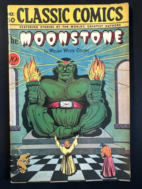 The Moonstone #30 Original 1st Edition Classic Illustrated Comics Golden Age VG
