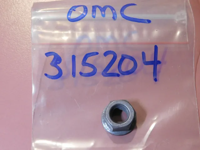 Omc Johnson Evinrude 315204 Nut Carb Mounting Brand New Genuine Oe Fast Free Shp