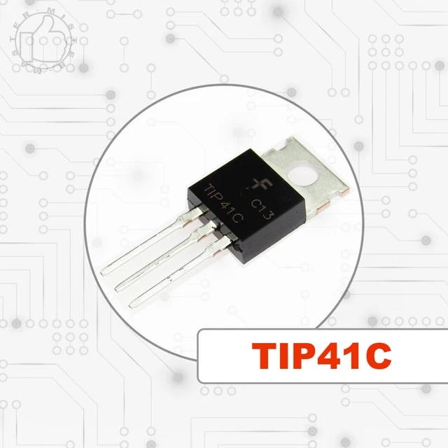 TIP41C TIP 41C Transistor To-220 Npn 100V 6A 65W Bipolare Di Potenza ...