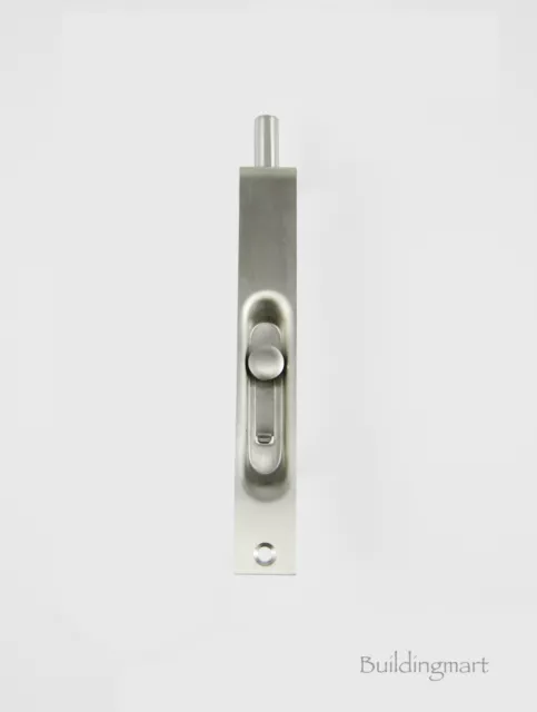 150mm Door Flush Bolt - Stainless Steel