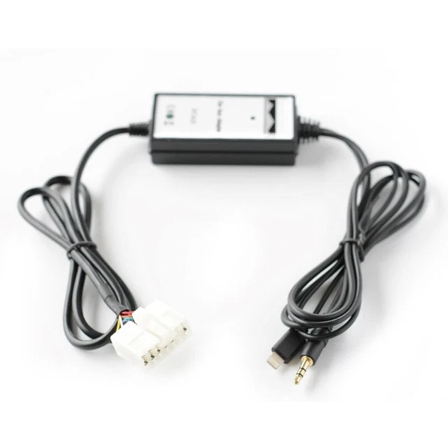 Adattatore Car Audio AUX cambio CD per ricarica 5+7 PiN per RA Y8V8