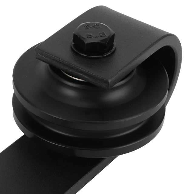 EC Sliding Barn Door Pulley Hardware Rack Hanger Roller Wheel Carbon Steel