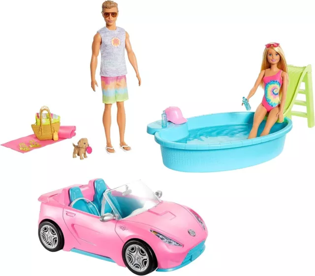 Barbie Bateau de Rêve-Coffret bateau, piscine, toboggan, accessoires
