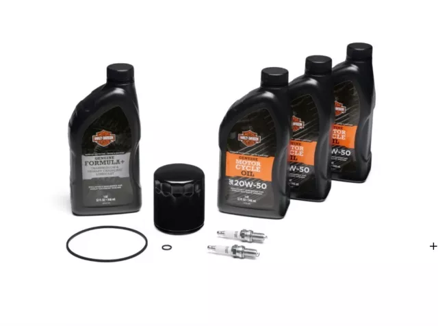 Harley Davidson Sportster Service Kit Tagliando Olio Originale 20W50 Formula Can 2