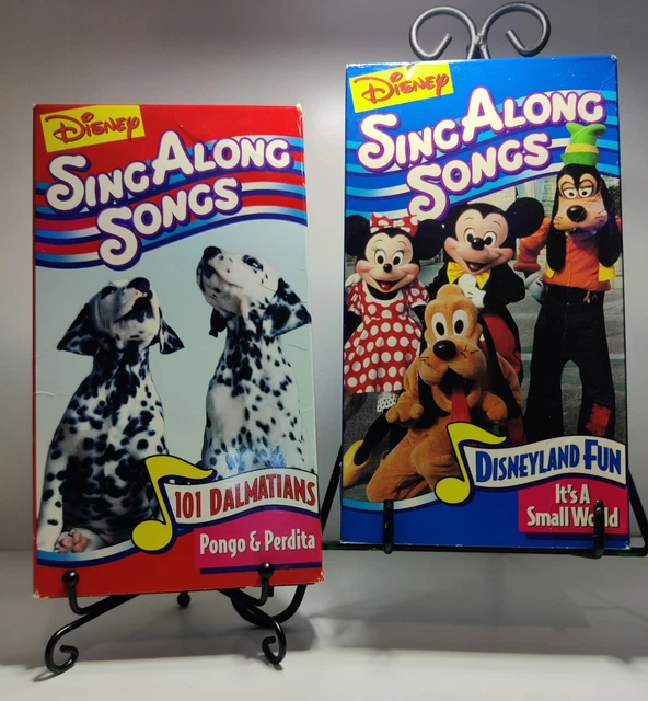 VINTAGE DISNEY SING along VHS tapes / Disney Sing along songs VHS £16.24 PicClick UK