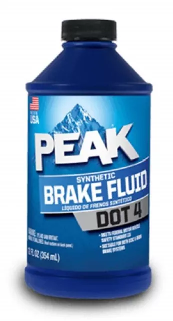 DOT 4 Synthetic Brake Fluid 12 Fl. oz. BMW and other high performance