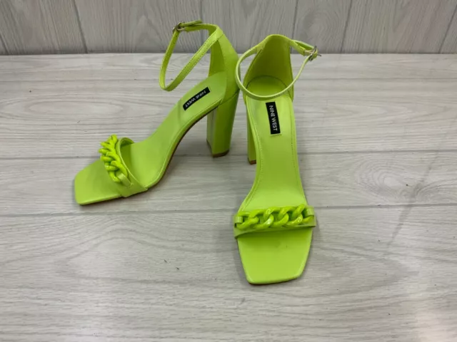 Nine West Mindful 3 Ankle Strap Sandal, Women's Size 9.5 M, Green NEW MSRP $89