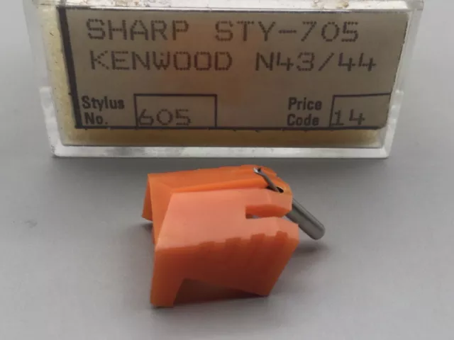 Sharp STY705 Record Stylus (Kenwood N43, Trio N53, Aiwa 8743) Diamond Tip Needle