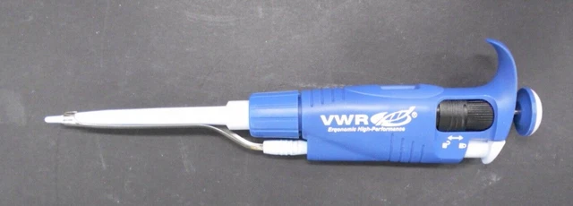 VWR Ergonomic High-Performance Single Channel Pipet 0.5-10µL