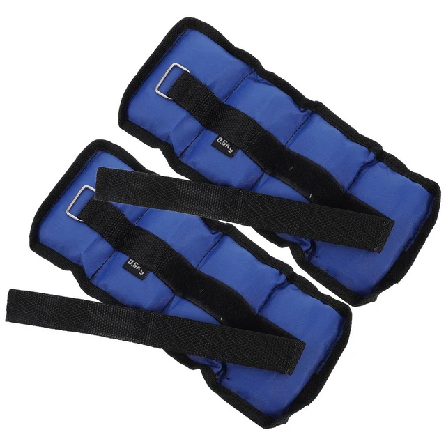 Lot De 2 Poids De Poignet Et De Cheville En Silicone Souple Pour