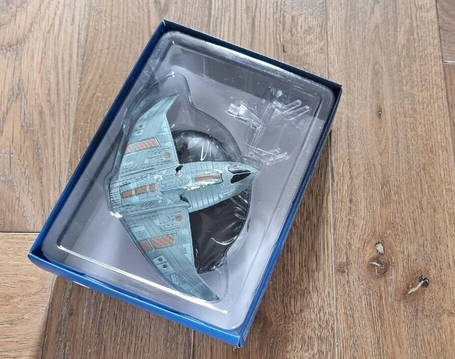 Star Trek Eaglemoss # 83 Bajoran Assault Vessel. Never displayed