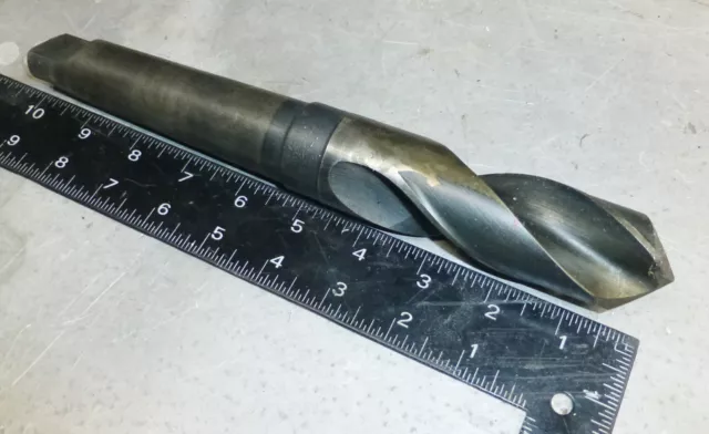 1 - 3/8" O.d. Hss Twist Drill Bit Morse Taper #4 Shank Mt4 Usa