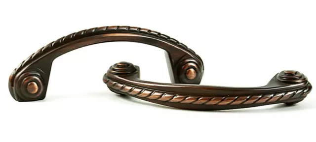 Handle Drawer Pull Kitchen/Bath Cabinet Hardware Vintage Brush Bronze ZC3829 KPT