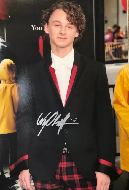 WYATT OLEFF (IT) signed 12x18 photo (MV1)