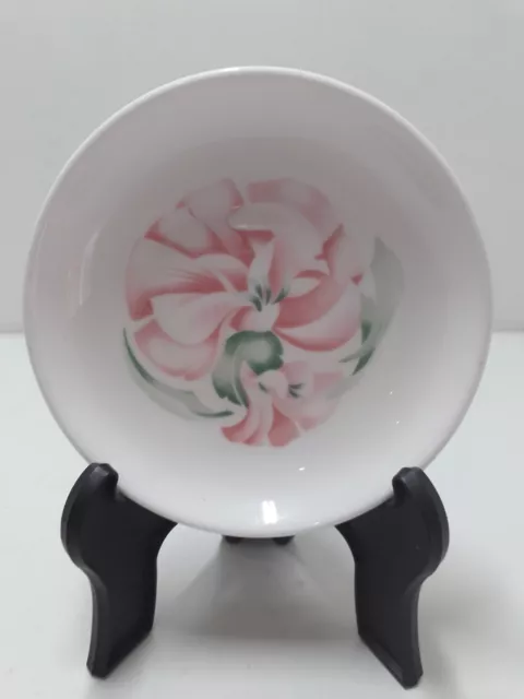 Vintage Royal Doulton Cacharel Bone China Anais Anais Trinket Dish Pink Flowers