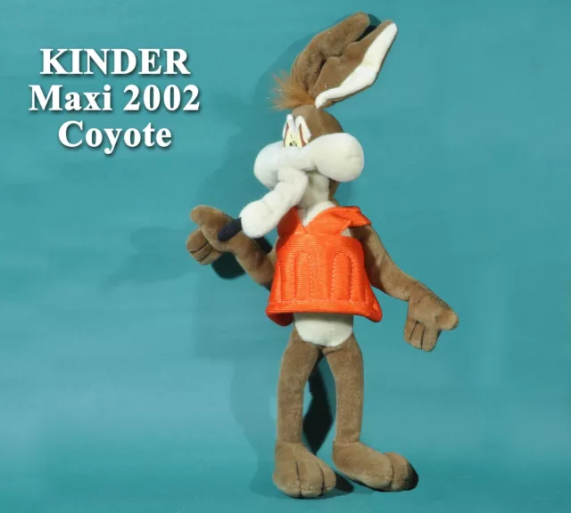 Kinder Maxi Italie 2002, peluche Looney Tunes, Coyote