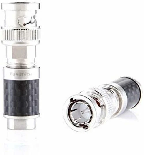 FURUTECH ADL High-end Grade 75 ohmBNC Plug Rhodium plated 2 pcs CF-BNC-R