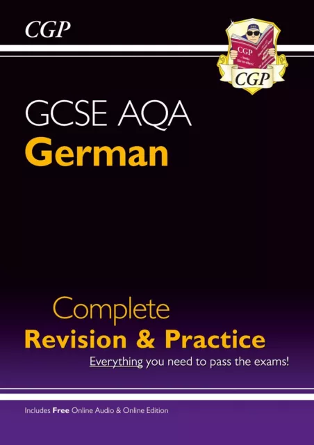 New GCSE AQA German Complete Revision & Practice Key Stage 4 Cgp 2023