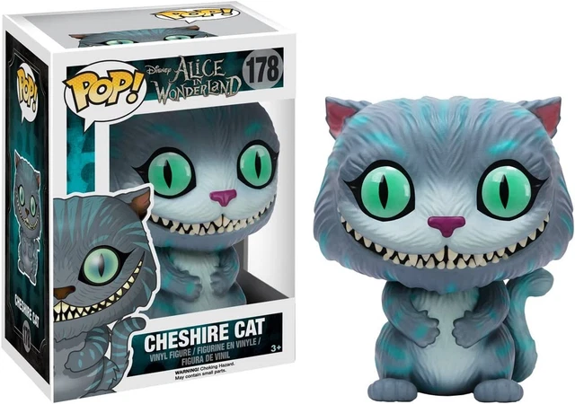 Funko Pop! Disney Alice in Wonderland Stregatto Figura #178 Scatola Danneggiata