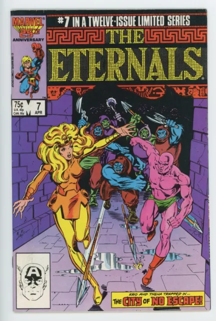Eternals 7 Marvel 1986 F/VF