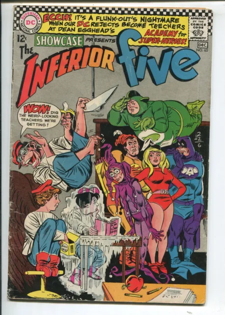Showcase Presents #65 - Academy for Super-Heroes! - (Grade FN+) 1966