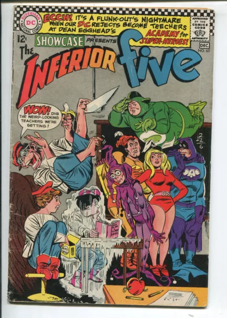Showcase Presents #65 - Academy for Super-Heroes! - (Grade FN+) 1966