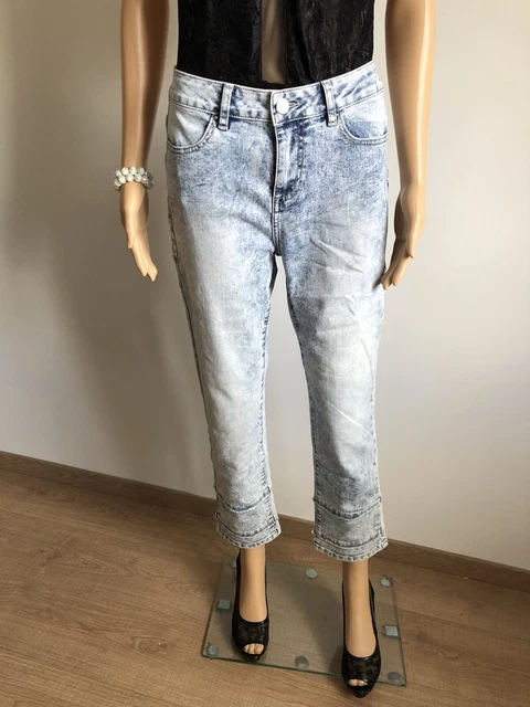 Jeans Slim MARITHÉ FRANCOIS GIRBAUD Couleur Marine - Taille 36 (26 US) - Neuf Avec étiquettes, Prix Boutique
