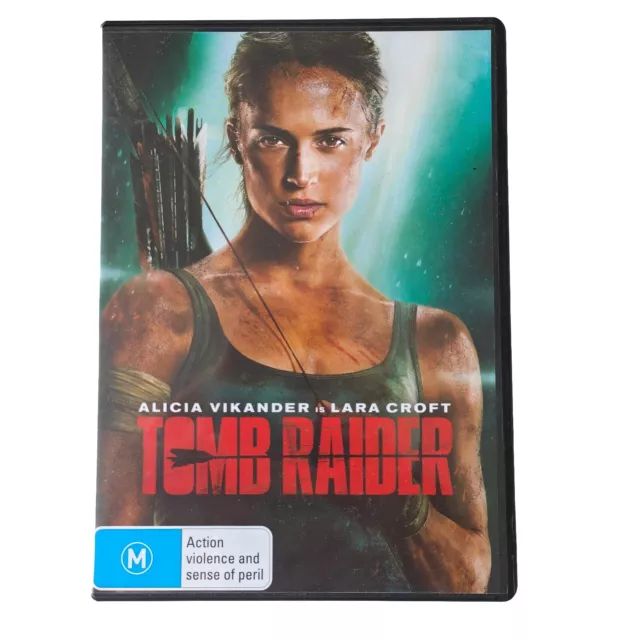 Tomb Raider (DVD, 2018) Alicia Vikander Action Drama Epic Region 4 As New 15