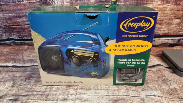 Freeplay Wind Up Solar Radio W/ Original Box
