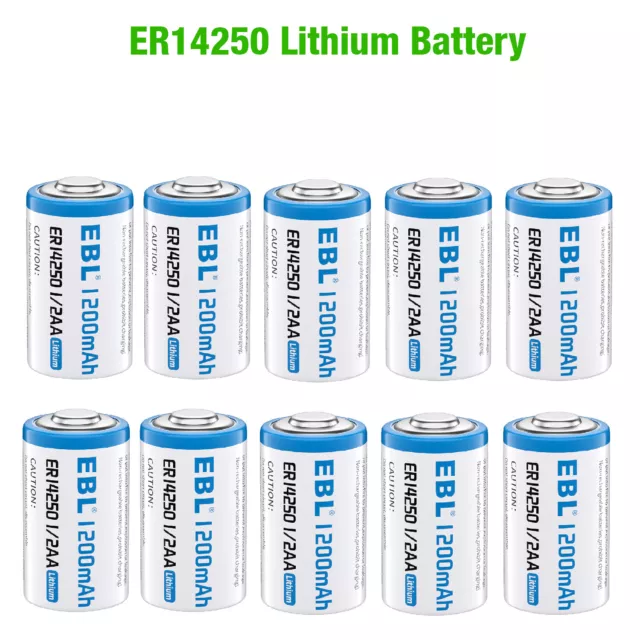 ER14250 - Dantona Industries - Battery, 3.6 V, 1/2AA