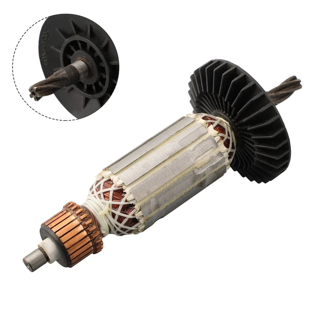 Rotore Motore Di Ricambio Per Trapano HR2440, HR2440F, HR2450, HR2450F – Rotore Indotto AC220-240V 5 Denti