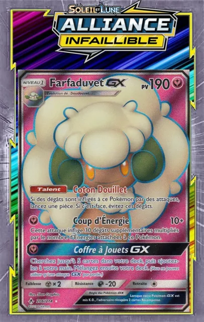 Farfaduvet GX-SL10:Alliance Infaillible- 206/214 - Carte Pokemon Neuve Française
