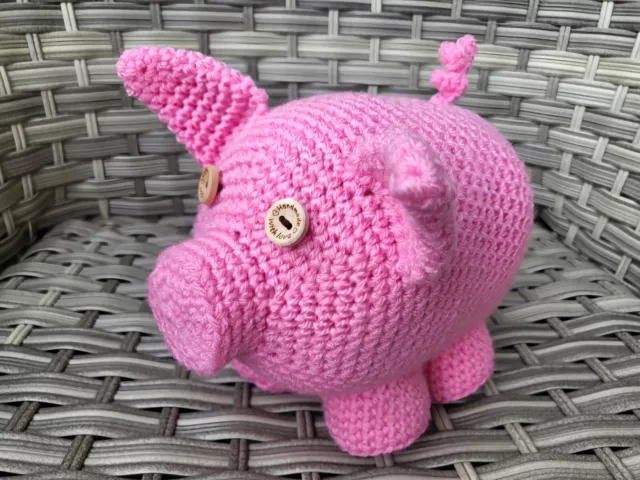 PATTERN ONLY. Oink the Pig. Amigurumi Crochet Toy Pattern.