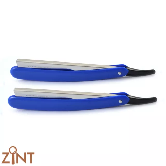 Set Of 2 Professional Barber Salon Hair Cut Throat Shaving Straight Edge Tools