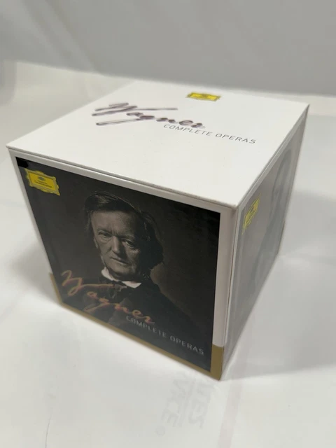 WAGNER COMPLETE OPERAS 43 CD Box Set Deutsche Grammophon 2012 m