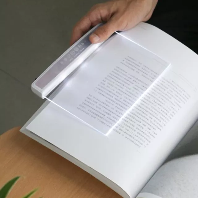 Portable LED Read Panel Light Book Reading Lamp Night Vision Eye Protect 3