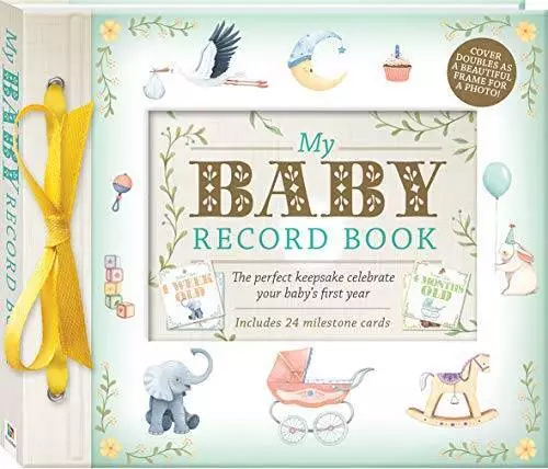 My Baby Record Book Deluxe - Hardcover - GOOD