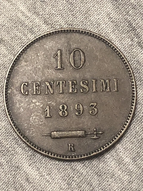 10 Centesimi San Marino 1893