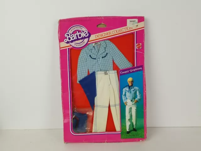 Barbie Designer Collection Picture in Plaid #7083 New in Pack 1983