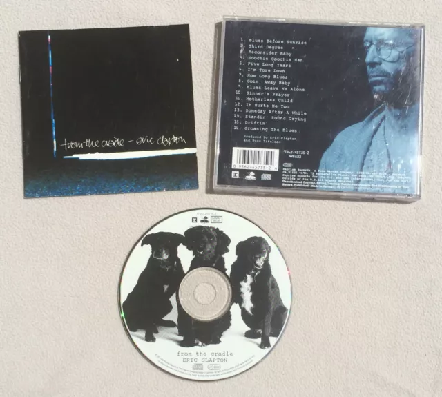 Eric Clapton - From The Cradle / Cd Album Reprise Records (Annee 1994)