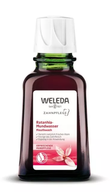 Weleda Ratanhia Mundwasser, 50ml, ,PZN 00506596