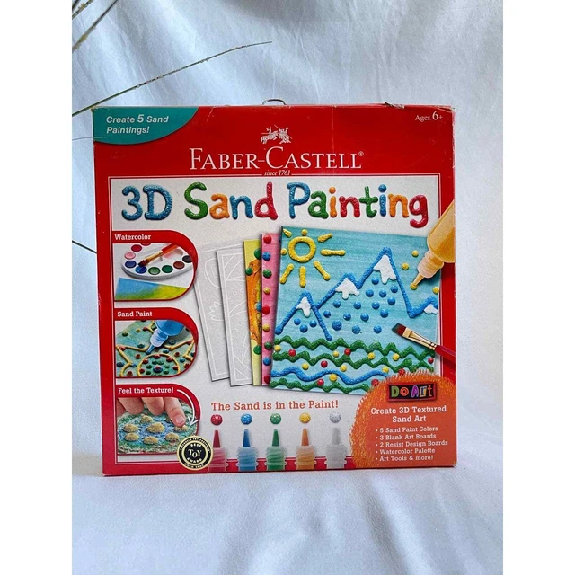 Kit de pintura en arena 3D Faber-Castell®