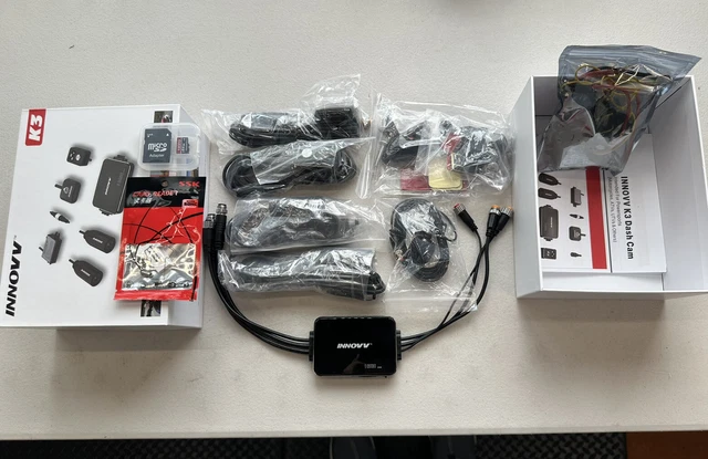 innovv k2 dual channel motorcyle motocam