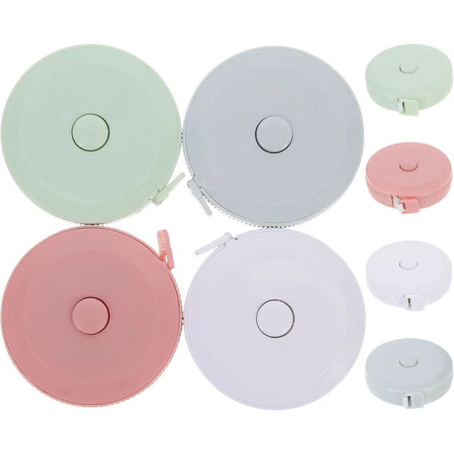 8 piezas mini cinta métrica dulce mini cinta métrica digital cintura cinta métrica